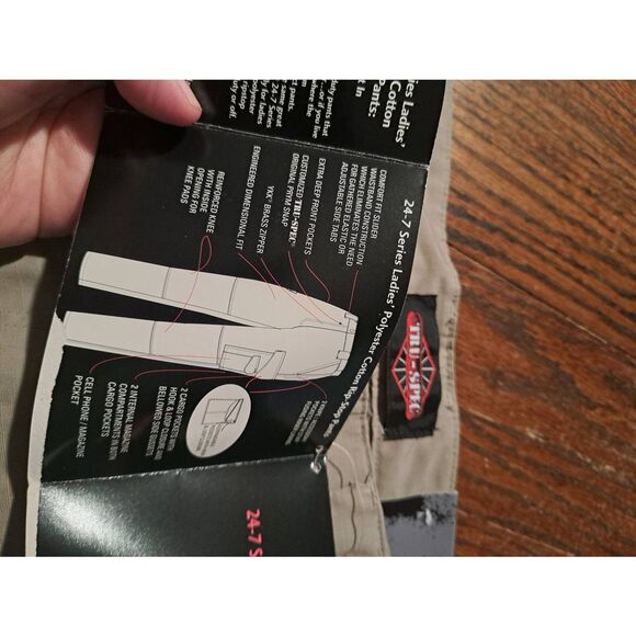 New TRU-SPEC Size 16 24-7 Series Ripstop Cargo Tactical Work Pants Tan Khaki NWT - Picture 6 of 11